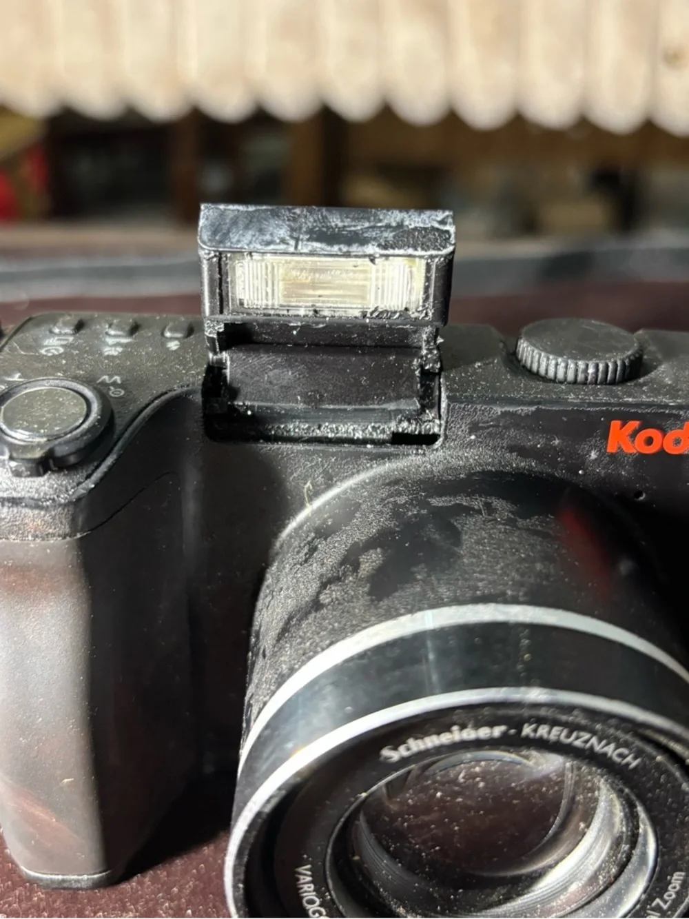 Kodak Black Compact Digital Camera with Lens and Strap